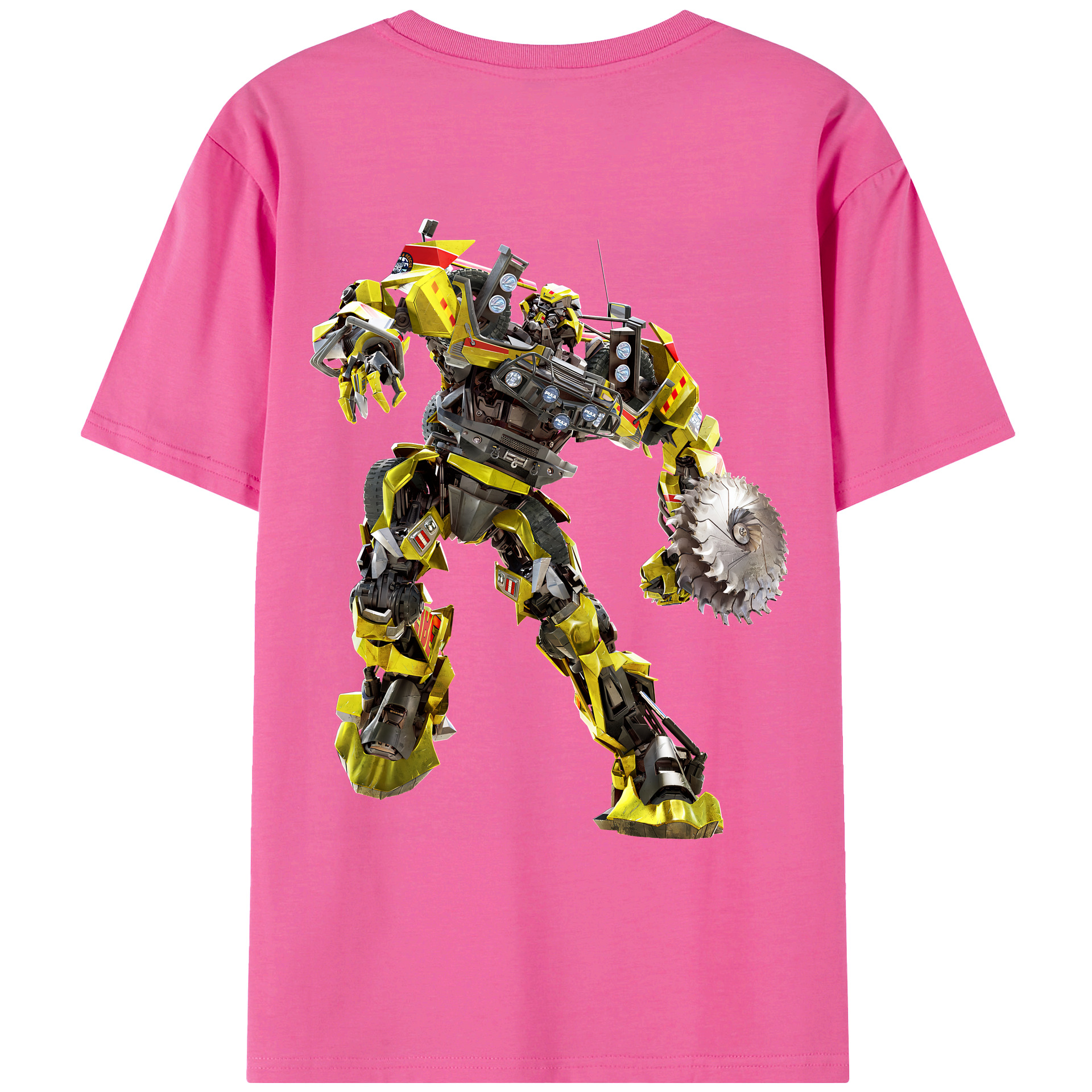 （画像用） Transformers トランスフォーマー レディース半袖Tシャツ(バックプリント)